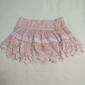Liz Lisa Pink Lace Skirt